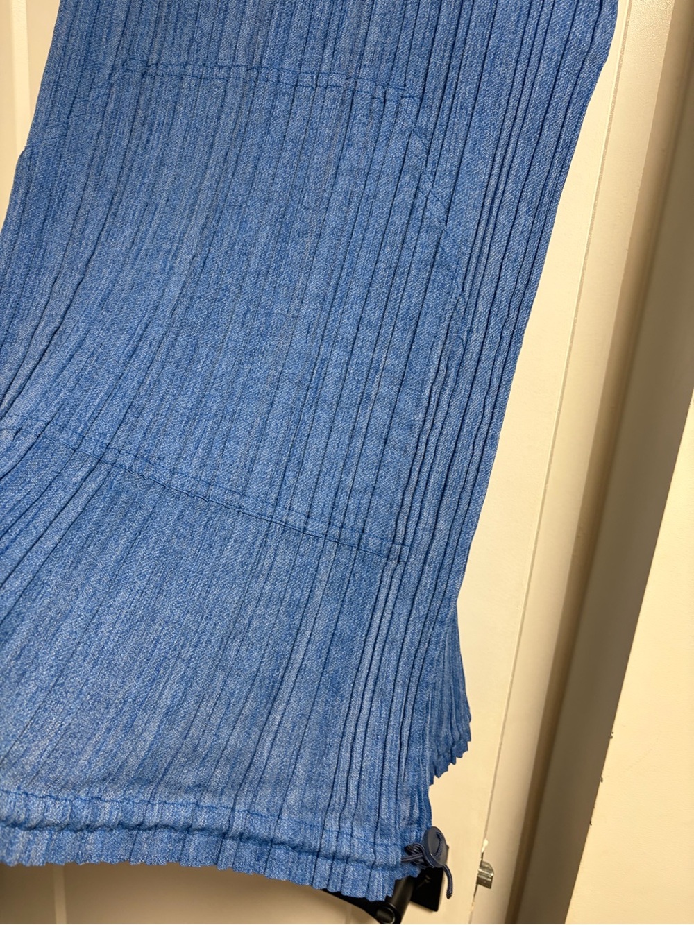 Issey Miyake Electric Blue Pleated Dress